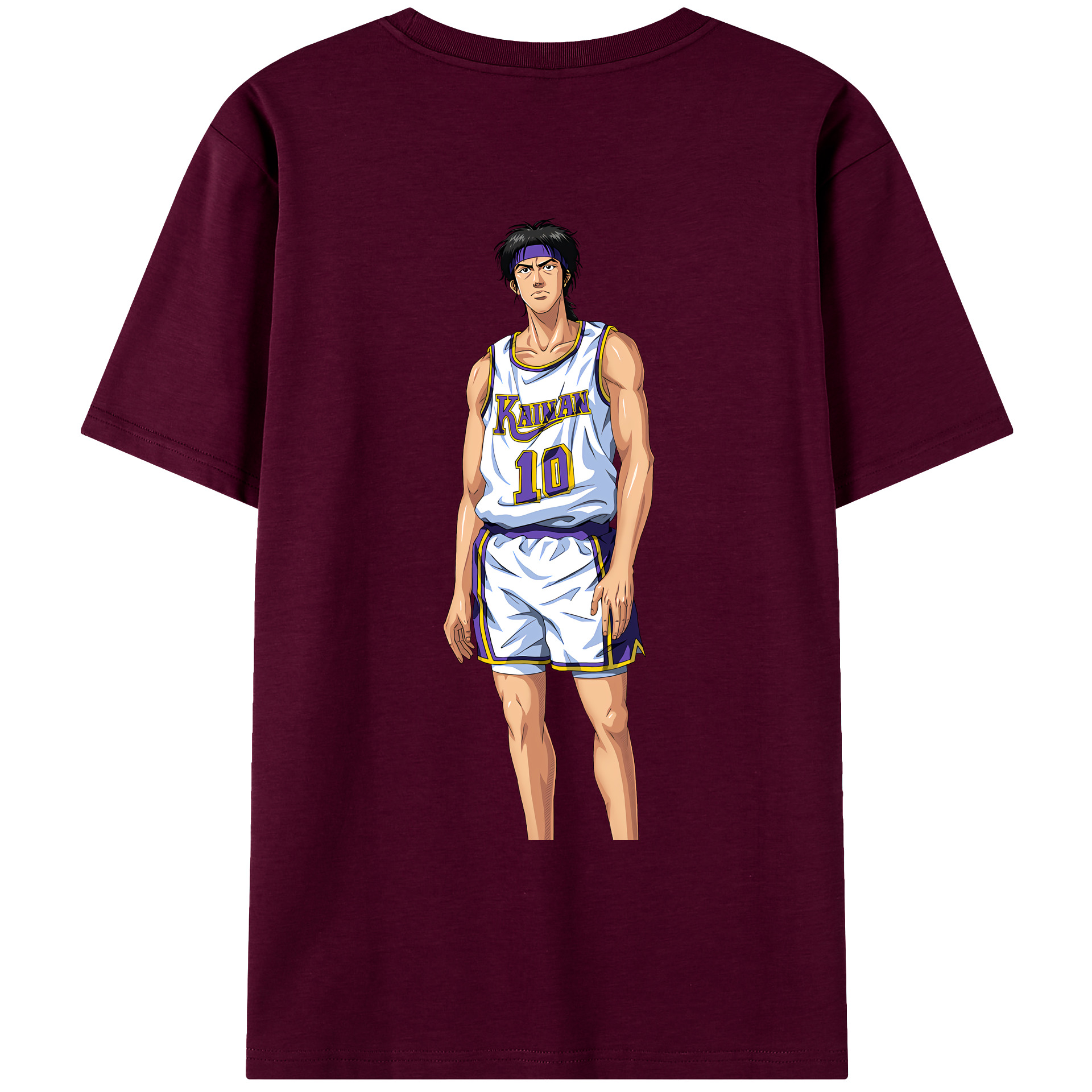 SLAM DUNK／スラムダンク レディース半袖Tシャツ(バックプリント)